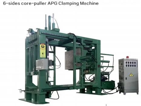 Máquina APG com misturador para o processo APG com os moldes de serviço único 1
