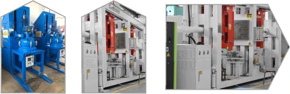 Máquina de mistura com APG ou máquina de fundição para produção de isoladores elétricos 6