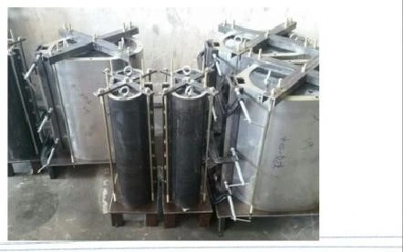 Máquina de fundição com os moldes para isolamento elétrico como os transformadores tipo seco 6