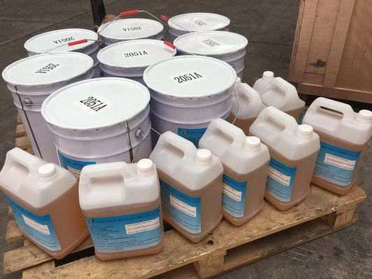 Resina de cola Epoxy de moldação vermelha, endurecedor da resina da resistência térmica de choque