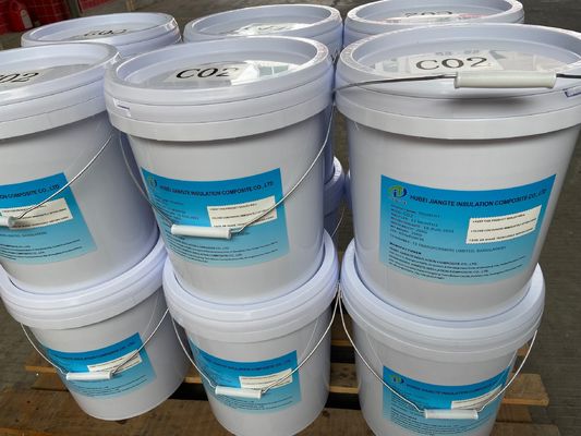 Líquido resistente da resina de cola Epoxy da injeção da chama transparente com endurecedor