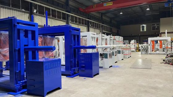 Processo APG com molas de máquina e APG para produção de buchas elétricas
