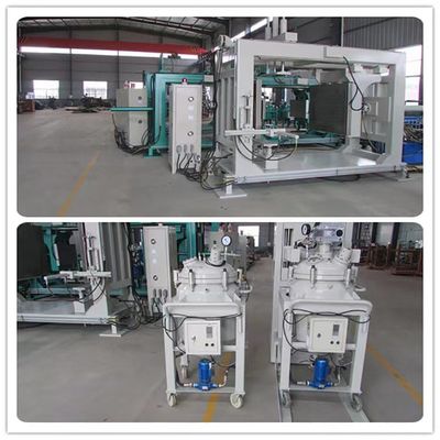 Máquina de fixação APG com sistema de aquecimento de 24 ou 36 kV