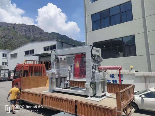 Máquina de distribuição de resina epóxi elétrica de força de aperto de 250KN