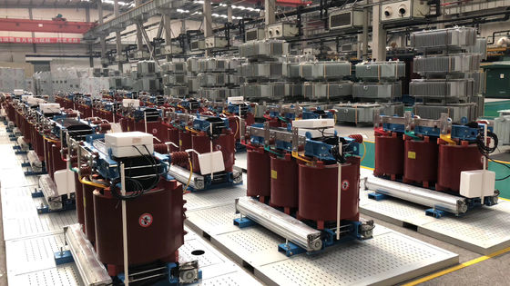 Transformador de tipo seco Isolamento durável e elétrico para aplicações industriais